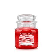 Lumânare Country Canle Peppermint Twist mediu cu 2 fitiluri (453 g)