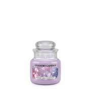 Country Candle Snowflakes Lumanare parfumata sclipitoare mini 1 fitil (104 g)
