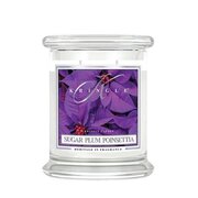 Lumanare Kringle Candle Sugar Plum Poinsettia lumanare parfumata medie 2 fitil (411 g)