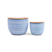Lumânare parfumată Paddywax Sonora SKY BLUE WISTERIA & WILLOW (10oz / 284g)