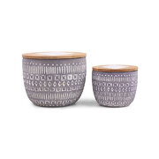 Lumânare parfumată Paddywax Sonora PURPLE WILDFLOWERS & MESTECEAN (10oz / 284g)