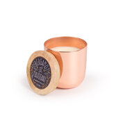 Paddywax FOUNDRY BERGAMONT & MAHOGANY lumânare parfumată de cupru în ambalaj metalic (12 oz / 340 g)