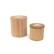 Paddywax WOODS MINI CIRCLE DRIFTWOOD & INDIGO (5 oz / 141 g)