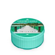 Lumanare Country Candle Lumanare parfumata cu citrice si iarba de mare (35 g)