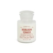 Paddywax FARMHOUSE 8 OZ STICLĂ ALBĂ CU DECOL ROȘU HIRLOOM TOMATE