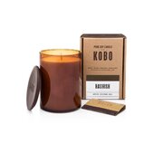 Lumânare Woodblock KOBO Lumânare parfumată cu hașiș (15 oz / 425 g)