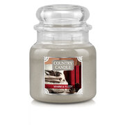 Lumanare Country Candle Warm & Fuzzy mediu cu 2 fitiluri parfumate (453 g)