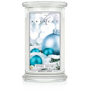 Kringle Candle Lumanare parfumata Tinsel & Thyme mare cu 2 fitiluri (624 g)