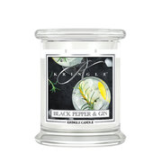 Lumânare Kringle Candle Black Pepper Gin lumânare parfumată medie 2 fitil (411 g)