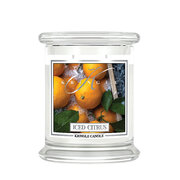 Lumânare Kringle Candle Iced Citrus parfumat mediu 2 fitil (411 g)
