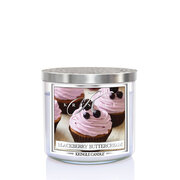 Lumânare Kringle TUMBLER Lumânare parfumată cu 3 fitiluri Blackberry Buttercream 411g