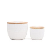 Lumânare parfumată Paddywax Sonora COTTON & TEAK (10oz / 284g)