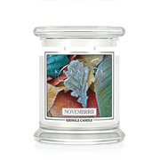 Kringle Candle Novembrrr lumanare parfumata medie 2 fitil (411 g)