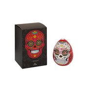 Lumanare parfumata LADENAC Scull RED SCULL cu pietre decorative (220 g) in ambalaj cadou