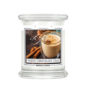 Lumanare Kringle Candle White Chocolate Chai lumanare parfumata medie 2 fitil (411 g)
