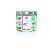 Kringle Candle Tort aniversare Donut Lumanare parfumata cu 3 fitiluri 411g