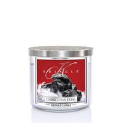 Kringle Candle Christmas Coal Lumanare parfumata cu 3 fitiluri 411g