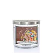 Lumânare Kringle Lumânare parfumată TUMBLER Marshmallow Morning cu 3 fitiluri 411g