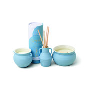 Paddywax SANTORINI Light Blue - Rozmarin Sare de mare lumanare parfumata 8.5oz / 240g
