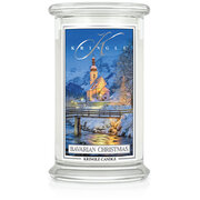 Kringle Candle Lumanare mare cu 2 fitiluri de Craciun bavarez (624 g)