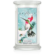 Lumanare Kringle Candle Snowbird Lumanare mare cu 2 fitiluri parfumate (624 g)
