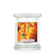 Lumanare Kringle Candle Sugar Pumpkins Lumanare parfumata medie cu 2 fitiluri (411g)