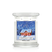 Kringle Candle Christmas Cabin Lumanare parfumata medie cu 2 fitil (411g)