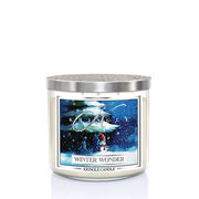 Lumânare Kringle TUMBLER Lumânare parfumată cu 3 fitiluri Winter Wonder (411g)