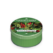 Country Candle Lumanare parfumata Holly & Mistletoe (42g)