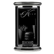 Kringle Candle Reserve Late Night lumanare mare cu 2 fitiluri parfumate (624 g)
