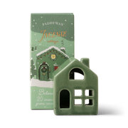 Paddywax Incense Holliday Village Ceramic - seră pentru 20 conuri de tămâie - Balsam & Brad