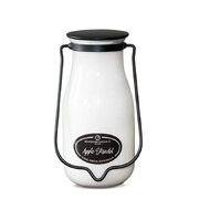 MILKHOUSE CANDLE Lumanare parfumata Apple Stroodel Sticla de lapte mare 396g