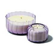 Lumanare parfumata Paddywax RIPPLE cu iris sarat in borcan de sticla 4,5 oz./128 g