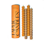 Lumanari decorative Paddywax TAPER portocaliu + piersic 2+2 buc