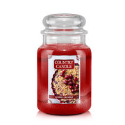 Lumanare Country Candle Cherry Crumble Lumanare mare cu 2 fitiluri parfumate (737 g)