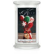 Kringle Candle Christmas Cake Pops lumanare parfumata mare cu 2 fitiluri (624 g)