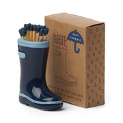 Suport de chibrituri Paddywax WELLINGTON cu 25 de chibrituri - albastru