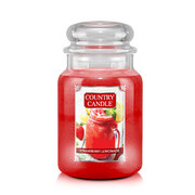 Lumanare Country Strawberry Limonade Lumanare mare cu 2 fitiluri parfumate (737 g)