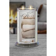 Kringle Candle Knit Sweaters lumanare parfumata mare cu 2 fitil (624 g)
