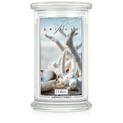 Lumanare Kringle Candle Coral lumanare mare cu 2 fitiluri parfumate (624 g)