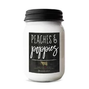MILKHOUSE CANDLE Lumanare parfumata cu piersici si maci Borcan Farmhouse (368 g)