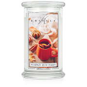 Lumânare Kringle Pumpkin Rum Toddy lumânare mare cu 2 fitiluri (624 g)