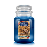 Lumanare Country Candle Glazed Berry Scones Lumanare mare cu 2 fitiluri parfumate (737 g)