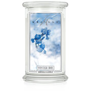 Kringle Candle Lumanare parfumata mare cu 2 fitiluri, rodie si brad (624 g)