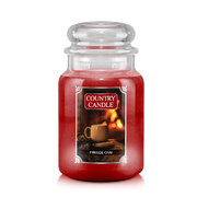 Lumanare Country Candle Fireside Chai lumanare parfumata mare cu 2 fitil (737 g)