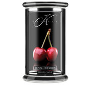 Kringle Candle Reserve Royal Cherry lumanare mare cu 2 fitiluri parfumate (624 g)