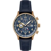AVI-8 AV-4011-0Q Mens Watch Hawker Hurricane Classic Chronograph 43mm 5ATM