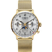 Zeppelin 7038M-1 LZ Hindenburg moonphase 36mm 3ATM