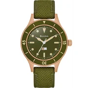 Bulova 98A324 MIL-SHIPS Bronze green