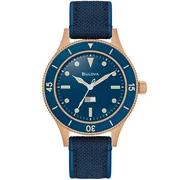 Bulova 98A325 MIL-SHIPS Bronze blue